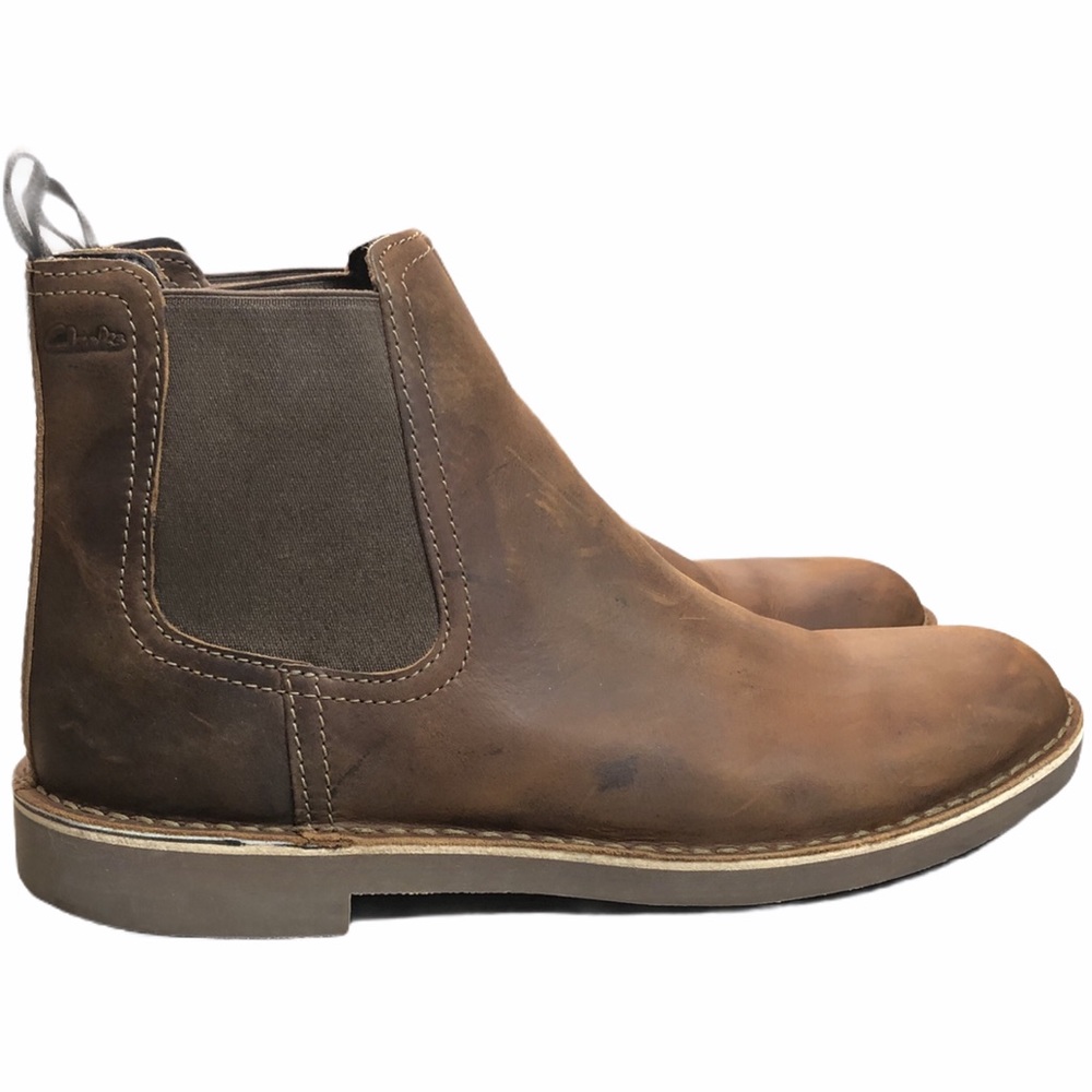Men's Clark's Brown Chelsea style boot size 10.5